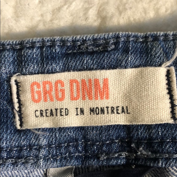 Garage Denim Patterned Shorts - Picture 3 of 3